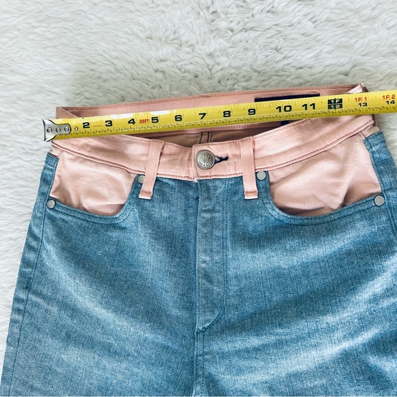 Rag & Bone 2 Tone Stretchy Skinny Jeans size 27 - Picture 11 of 13